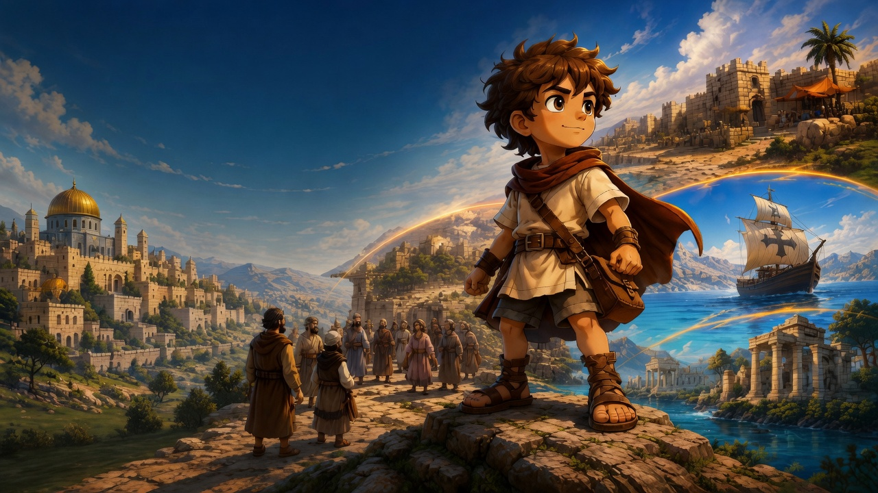 Yloh Journey — Atos Parte I: uma aventura bíblica de Jerusalém a Roma