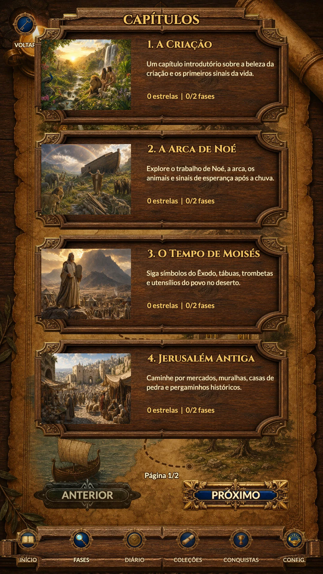 Screenshot 2 de Mistérios da Bíblia